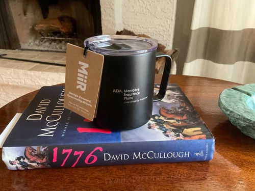 NEW MiiR Camp Cup Mug Stainless Steel 12 oz VI Insulated BPS Free Lid Black