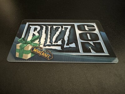 BLIZZCON 2008 World Of Warcraft POLAR BEAR LOOT CARD Big Blizzard Bear MOUNT