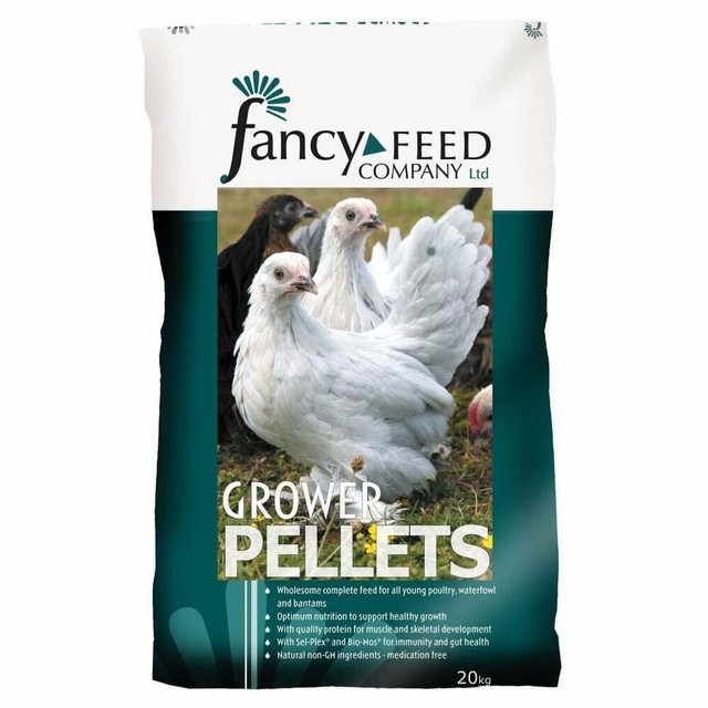 20kg Fancy Feeds Grower Pellets Feed for Ducklings Goslings & Growing Poultry 20kg Fancy Feeds Grower Pellets Feed for Ducklings Goslings & Growing Poultry