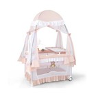 BABY JOY 4 in 1 Pack and Play with Canopy, Portable Baby Playard with Bassine...