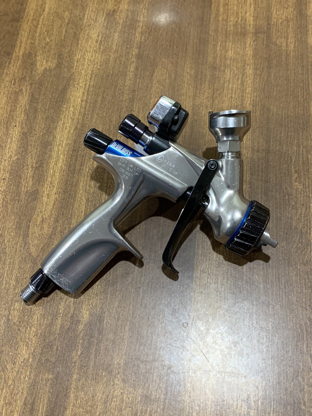 Devilbiss DV1 Paint Spray Gun Digital 1.2 Setup eBay