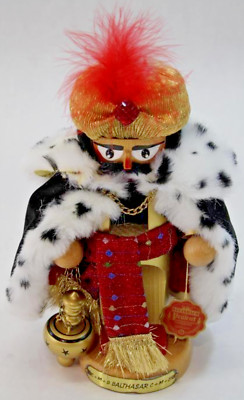 STEINBACH  SIGNED NUTCRACKER CHUBBY  BALTHASAR  S1863 LIMITED EDITION