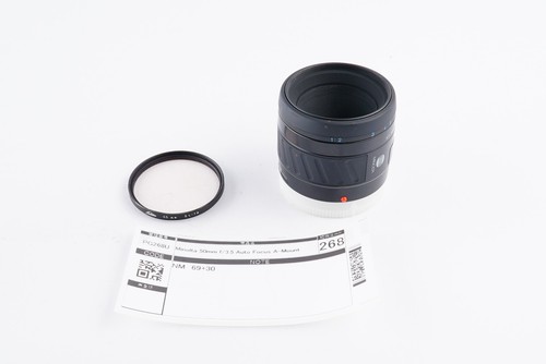NEAR MINT Minolta AF 50mm F/3.5 Macro Lens for Sony Minolta A Mount From JAPAN - Picture 18 of 19