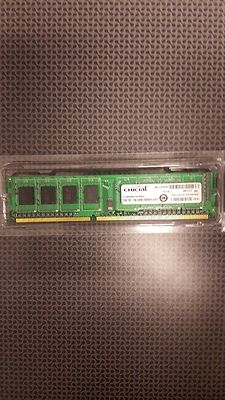 Crucial 2GB 240-Pin Dimm 256MX64 DDR3 649528751928|