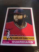 2025 Topps Heritage - Carlos Santana #233