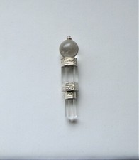 Bergkristall Anhänger | Bergkristall Kugel Energiestab | Neu