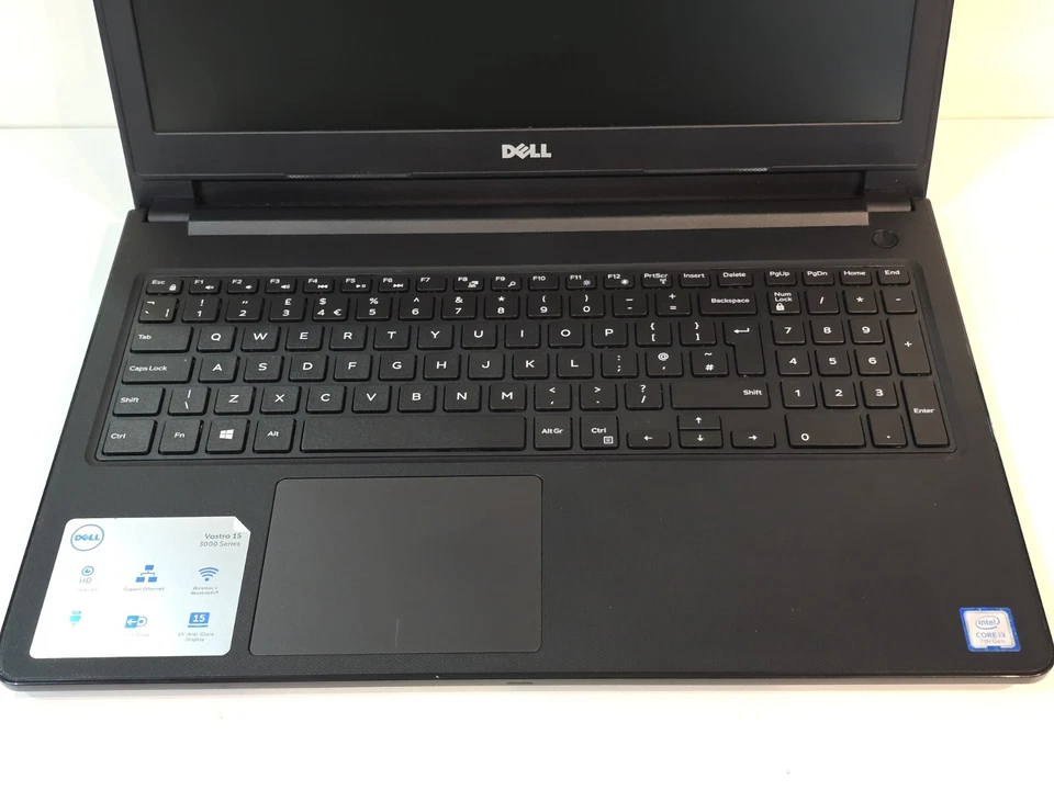 Dell Vostro 15 3568 15.6" Laptop i3-7130U 8GB Ram 128GB SSD Windows 10 Pro - Image 2 of 4