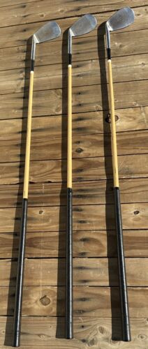 Spalding Robt. T. Jones Jr. Cushion-Neck Kro-Flite 7-8-9 steel shaft leather RH - Picture 16 of 24