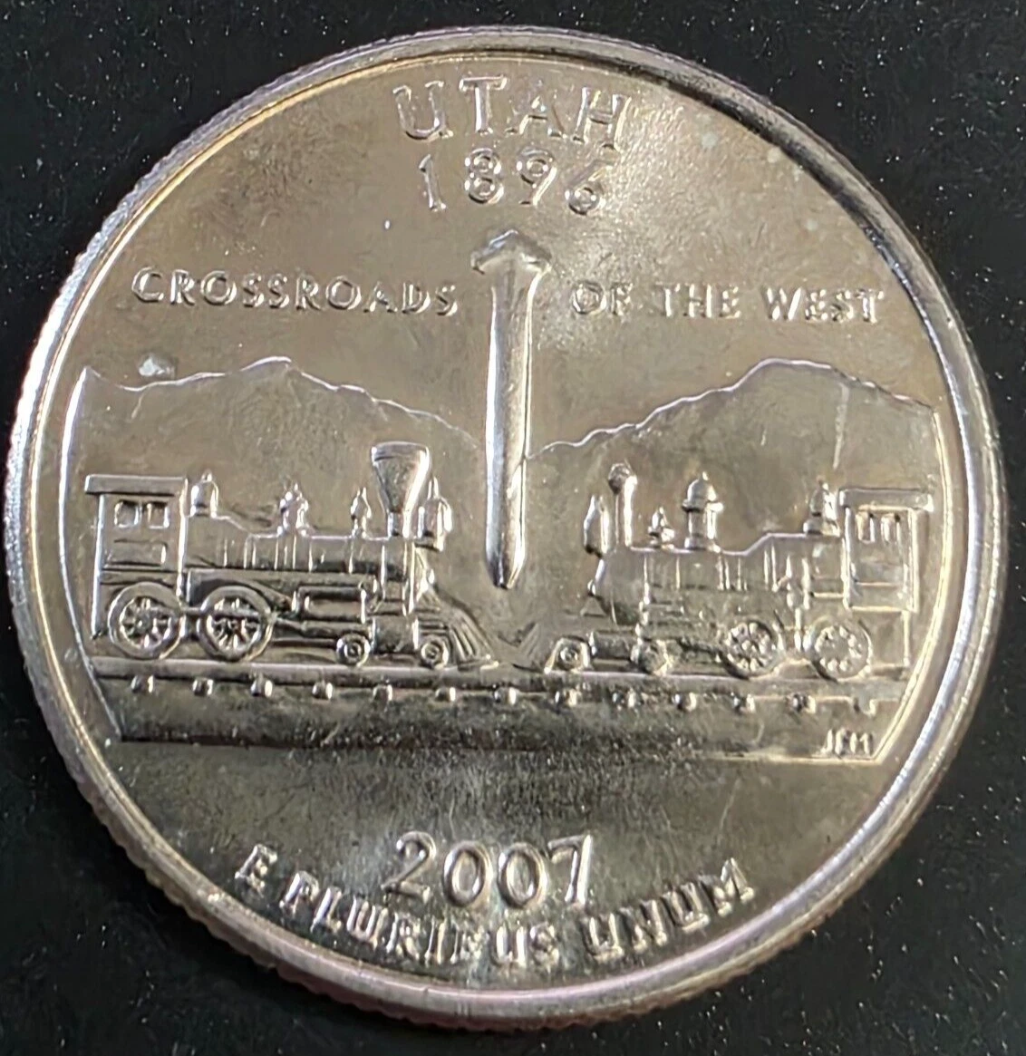 【新品未使用】2007年発行 ユタ州Quarter 1 バンク•ロール Most Expensive 2007 Utah Quarters – State Quarter Dollar Coin