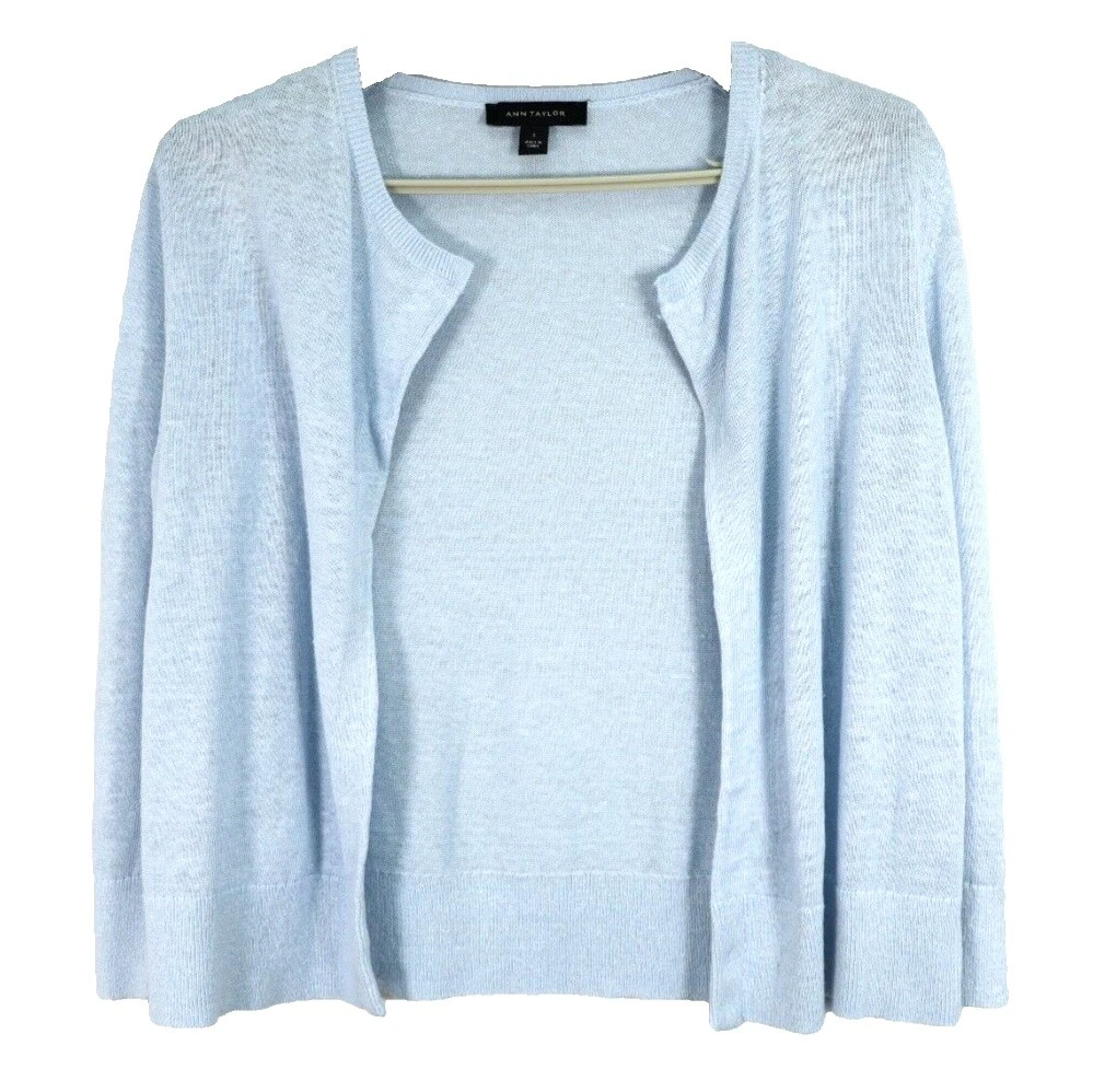 Ann Taylor女式纯色亚麻毛衣