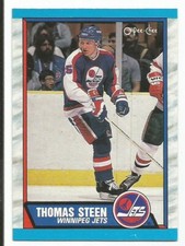 THOMAS STEEN 1989-90 O-PEE-CHEE CARD MINT CONDITION