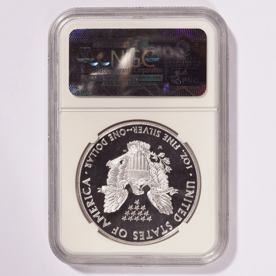 2012-W Silver American Eagle Dollar Proof NGC PF69 Ultra Cameo - Image 2 of 2