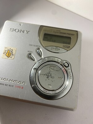 Sony Walkman Portable MiniDisc Player MZ-N510 Type-S With 1