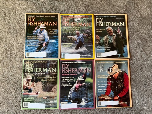 FLY FISHERMAN Magazine 1984 AND 1985 Various Issues YOUR CHOICE - Picture 2 of 13
