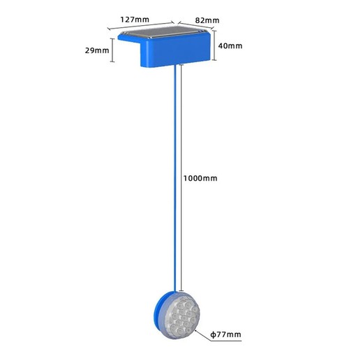 Solarbetrieben LED Poolbeleuchtung Unterwasserbeleuchtung Pool Licht RGB Lampe - Bild 9 von 20