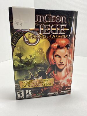 Dungeon Siege: Legends of Aranna PC Small Box CIB  Rare Game NEW SEALED