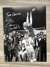 EVERSON WALLS SIGNED 11x14 PHOTO 1981 NFC CHAMPIONSHIP THE CATCH DWIGHT CLARK