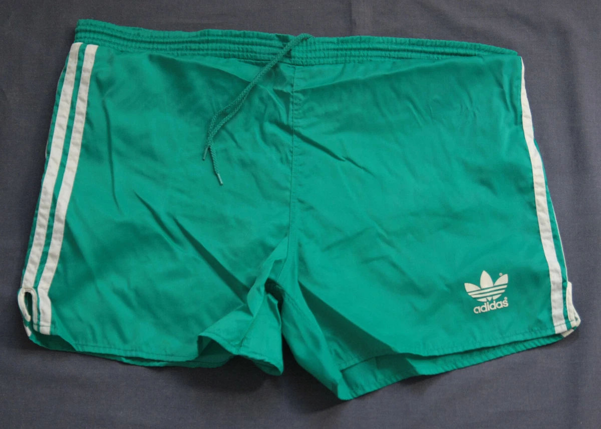Short Et Débardeur De Sprint Vintage Equipe De France Ultron - Adidas Tricolore, Taille M, Satin - Occasion Deadstock