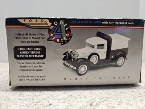Liberty Classics Green Thumb True Value Ford Model A Panel Die Cast Coin BanK - Picture 3 of 6