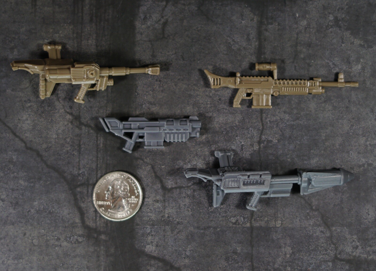 GI Joe Classified 6” Scale Military Theme Action Figure Weapon Prop Lot