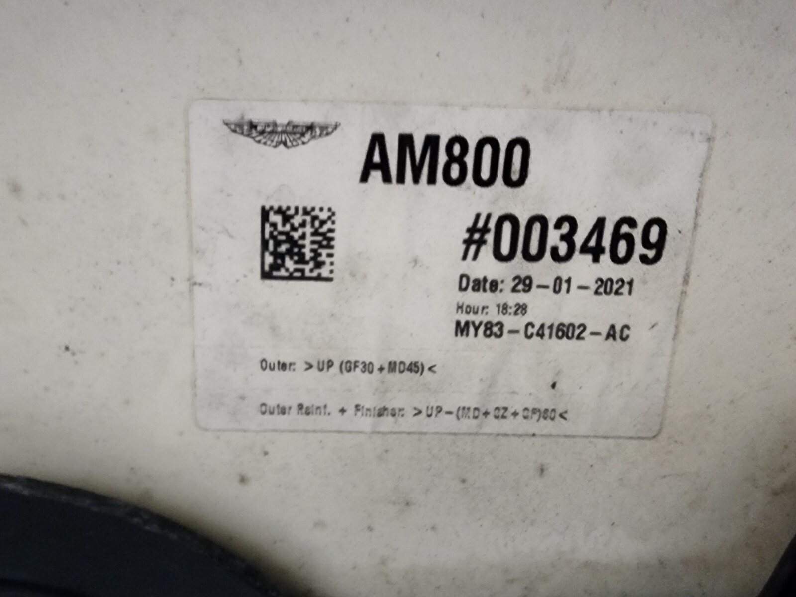 Genuine 2020-2023 Aston Martin DBX Trunk Lid Tailgate Luggage Door Original OEM