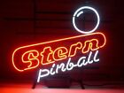 Stern Pinball Game 17"x14" Neon Light Sign Lamp Real Glass Artwork Display Decor