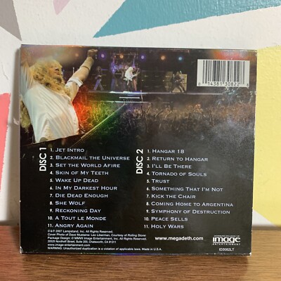 Megadeth - That One Night: Live in Buenos Aires, 2 CD Set