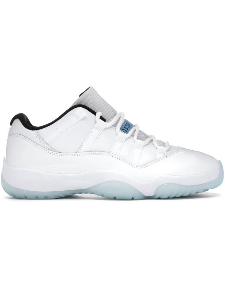 Nike Air Jordan 11 Retro Low Sneaker AV2187-117- White Legend Blue