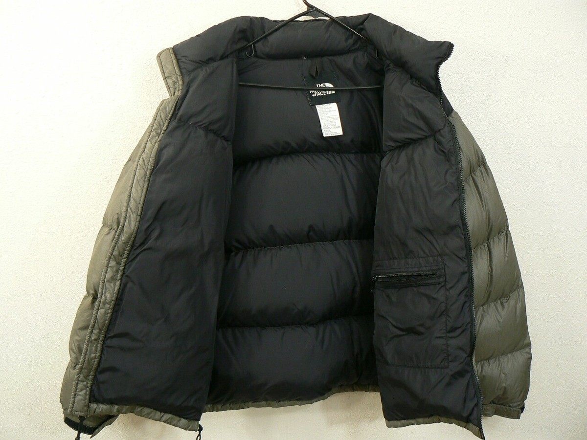 THE NORTH FACE Two-Tone Nuptse 700 Goose Down Puffer Jacket THE NORTH FACE Two-Tone Nuptse 700 Goose Down Puffer Jacket