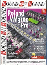 SOUND ON SOUND Magazine JUL 99 ROLAND VM3100 PRO KORG ELECTRIBES RIK WAKEMAN