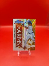 2025 Panini Crusade, Kristian Campbell, Gold Prizm Call To Arms 01/10