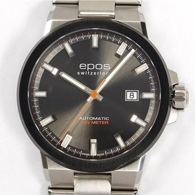 EPOS Sportive 3442BSGYM Automatik Uhr Schwarz JP