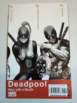  Deadpool: Merc With A Mouth #7 1st App Lady Deadpool, Marvel 2010