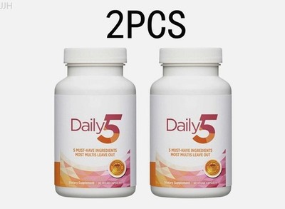 Doctors Preferred Daily5 90 Vegan Capsules Daily Multivitamin Dietary Supplement
