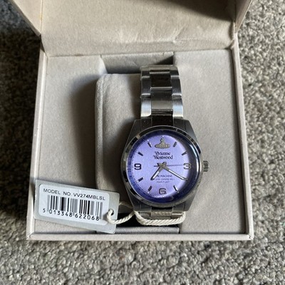 Vivienne Westwood Pennington Purple Dial Watch VV274MBLSL Ladies Watch