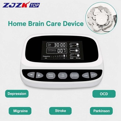 Non-Invasive r.T.M.S Transcranial Magnetic Brain Device 1 Large + 8 Small Heads