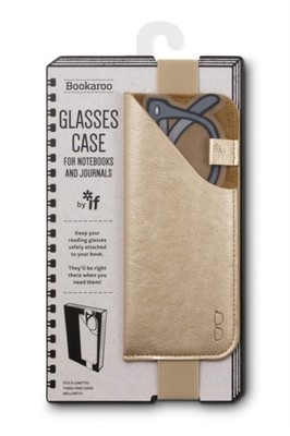 Bookaroo Glasses Case - Gold (General merchandise)