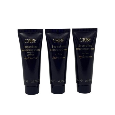 Oribe Supershine Moisturizing Cream MINI TRAVEL Size 0.5 oz, Pack Of 3