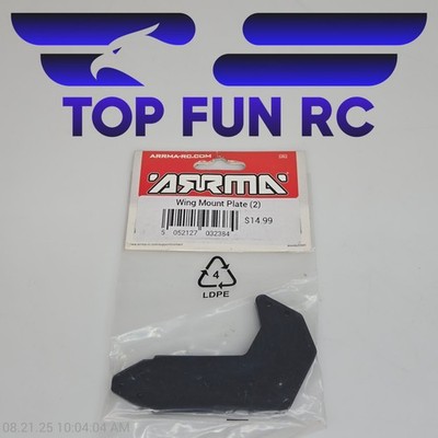 Arrma ARA320526 Wing Mount Plate (2) For Limitless RC Car