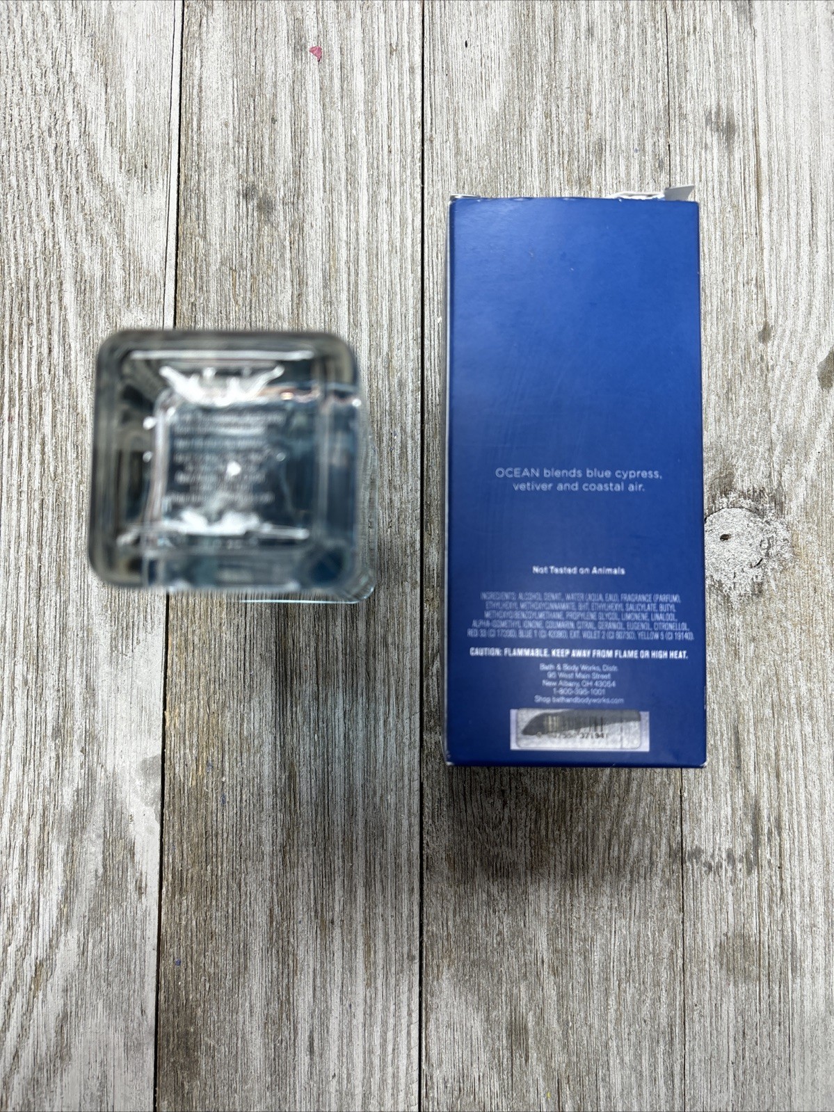 Bath & Body Works OCEAN Cologne For Men 3.4 fl oz / 100ml NEW
