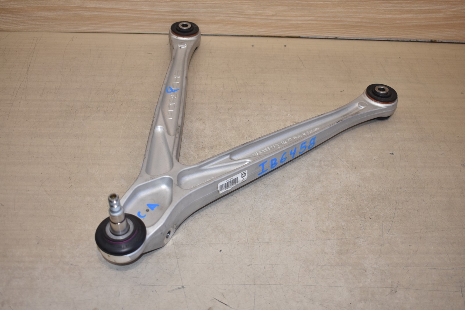 2015 PORSCHE 918 SPYDER FRONT SUSPENSION LOWER CONTROL ARM GENUINE # 91834105301