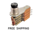 Switchcraft 4006 5A 125V DPDT Non Locking Momentary Pushbutton NF Switch Sol Lug