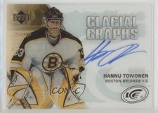 2005-06 Upper Deck Ice Glacial Graphs Hannu Toivonen #GG-HT Auto 1ct0