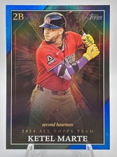 2025 Topps Series 2 - Ops Best Ketel Marte #OPS-7 Blue Foil /150