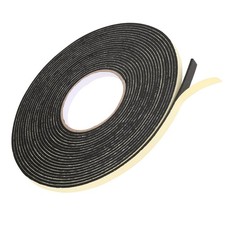 Sliverdew Car Speaker Sealing Tape, 50Ft Foam Grip Tape Black