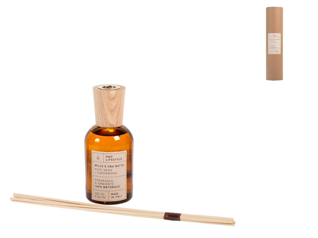 Diffusore H&H Mille e Una Notte 250ml: Viaggio tra Pepe e Cardamomo