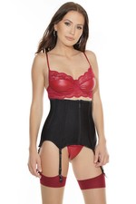 Coquette - 3729 - Waist Cincher - BLACK