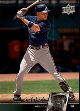 2010 Upper Deck Baseball Card #64 Omar Infante