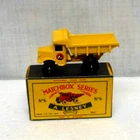 VINTAGE MATCHBOX SERIES 1-75 LESNEY NO. 6B QUARRY TRUCK - 1957- NIB