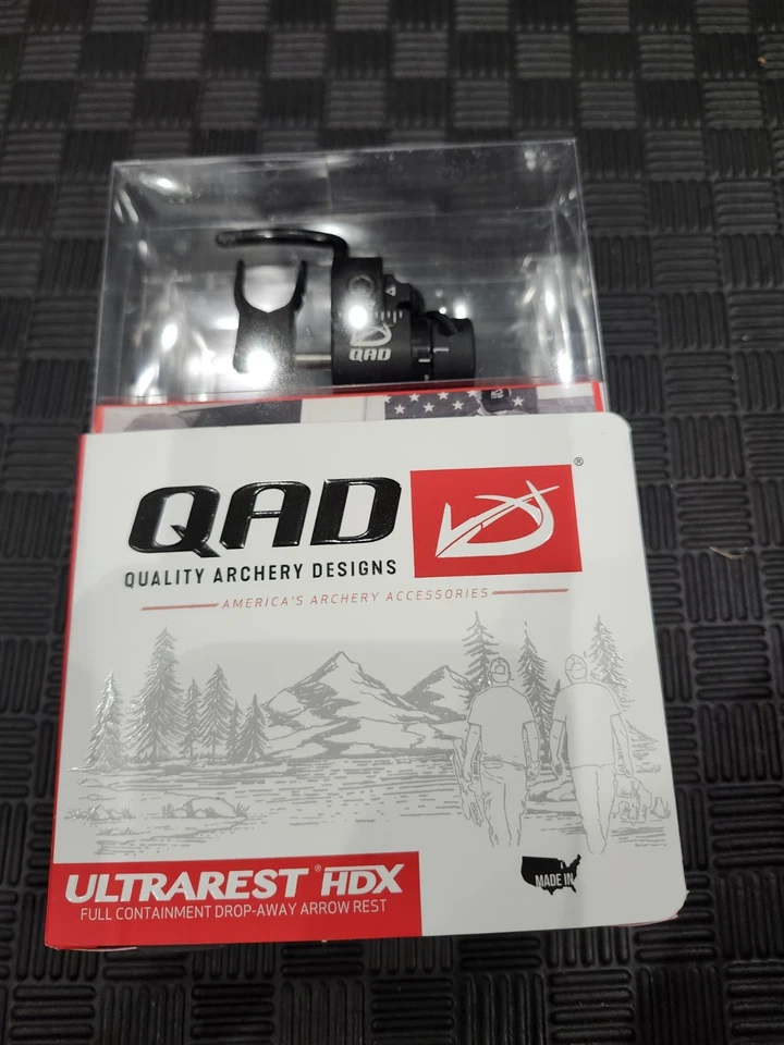 QAD Ultrarest HDX Black RH Arrow Rest - Image 2 of 4